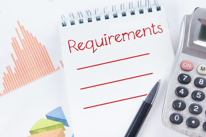 Set requirements for your dream home
